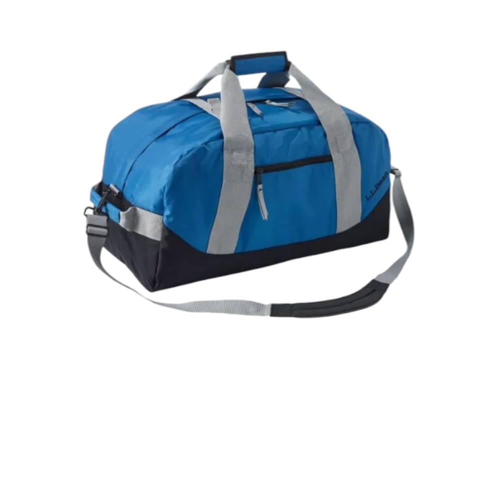 L.L. Bean Blue and Black Men's Duffel Bag NWOT